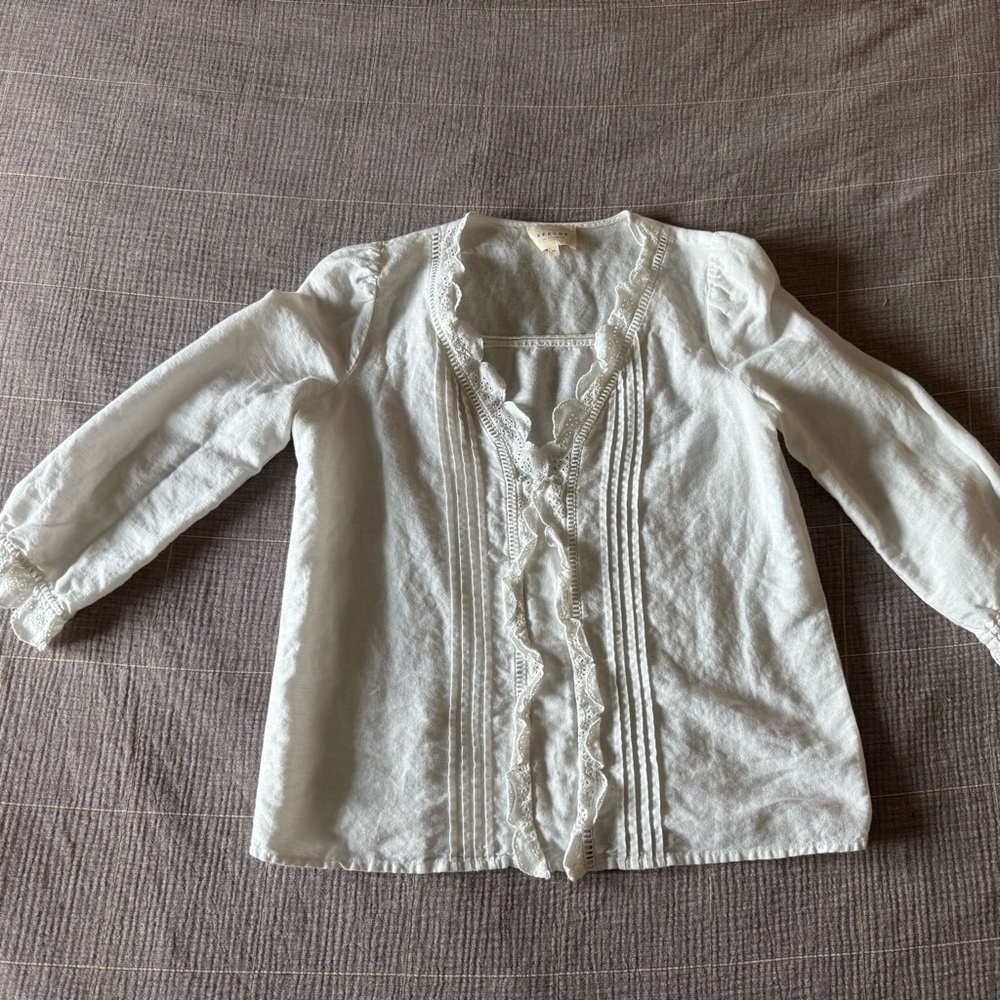 Sézane linen top